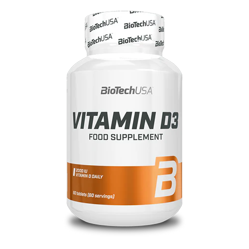 Vitamin D3 BioTech USA 60 comprimés