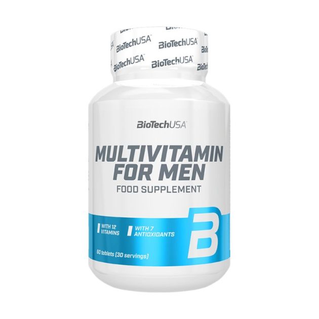 MULTIVITAMIN FOR MEN BIOTECH USA 60 CAP